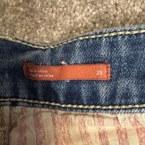 Anthropologie Blue Denim Shorts - Picture 3 of 5